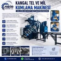 KANGAL TEL, MİL VE ÇELİK PROFİL KUMLAMA MAKİNESİ -ABİR MAKİNE A.Ş., Makina