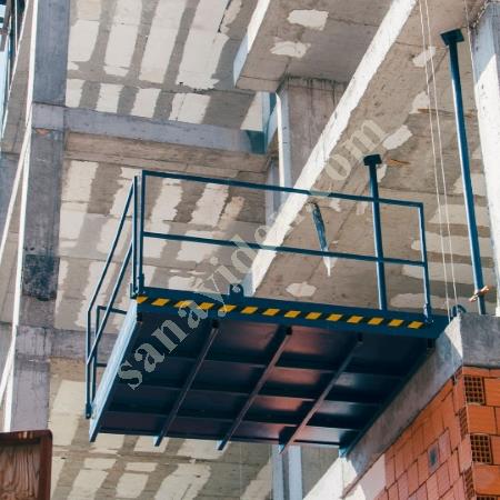 PORTATİF YÜKLEME PLATFORMU / MALZEME ÇIKARMA PLATFORMU, Yük & Personel Platformu