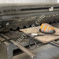 2550 X 2.5 MM RGM HİLALSAN REDİKTÖRLÜ GİYOTİN MAKAS, Giyotin Makas