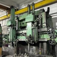 TOS DİK TORNA  2 ADET  AYNA ÇAPI 1600 ÇEVİRME ÇAPI 1800, Makina