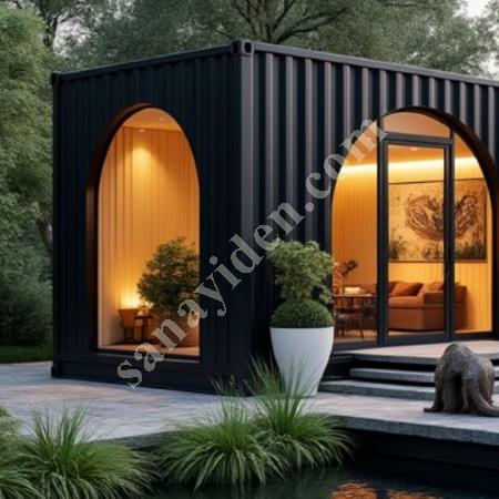 MODİFİYE KONTEYNER EV - GEMİ KONTEYNER YAŞAM ALANI 30 M2 1+1 DEPREME DAYANIKLI, Prefabrik Ev Modelleri, Konteyner Ev Fiyatları