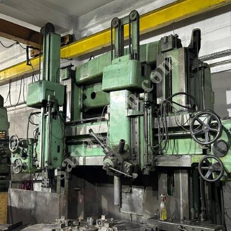 TOS DİK TORNA  2 ADET  AYNA ÇAPI 1600 ÇEVİRME ÇAPI 1800, Makina