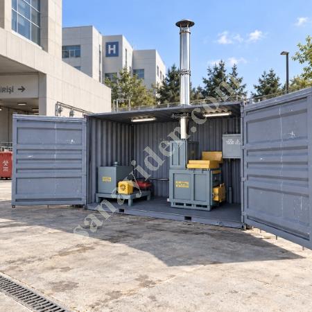 MT MAKİNA YFM-20K AĞIR HİZMET KONTEYNER (SKİD) TİPİ YAKMA FIRINI, Geri Dönüşüm Makineleri