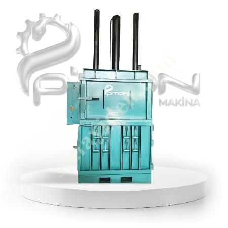 ATIK SIKIŞTIRMA PRESİ DİKEY BALYA PRESİ ÜSTTEN BASMALI PRES, Makina
