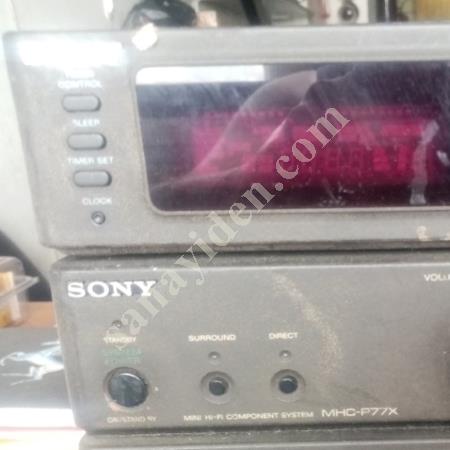 SONY MARKA TARİHİ ESER RADYO KASET ÇALAR AMERİKAN JAK VAR, Makina