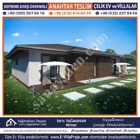 İMARLI ARSANIZA - 120 AY TAKSİTLE ANAHTAR TESLİM VİLLA, Yapı İnşaat