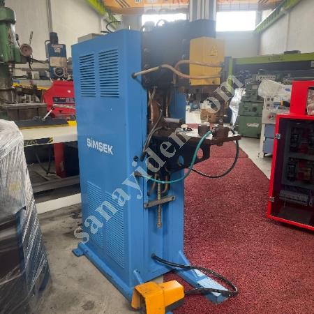 ŞİMŞEK MARKA  100 KVA  SU SOĞUTMALI  PNÖMATİK PEDALLI  PUNTA KAYNAK MAKİNASI 2010 MODEL, İş Makineleri