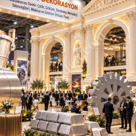 ANKIROS 2026 İÇİN ÖZEL FUAR STANDI DEKORU VE 3D ENDÜSTRİYEL MAKET ÜRETİMİ, Yapı İnşaat