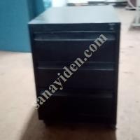 SATILIK İKİNCİEL 3 GÖZLÜ ÇEKMECELİ KESON METAL DOLAP, Metal