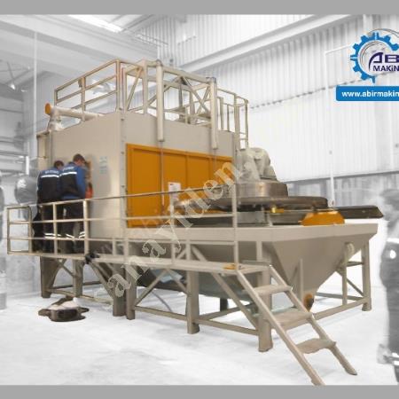 OTOMATİK KUMLAMA MAKİNESİ – İHTİYACA ÖZEL ÜRETİM, YÜKSEK VERİM & ZAMANDAN TASARRUF-ABİR MAKİNE A.Ş., Makina