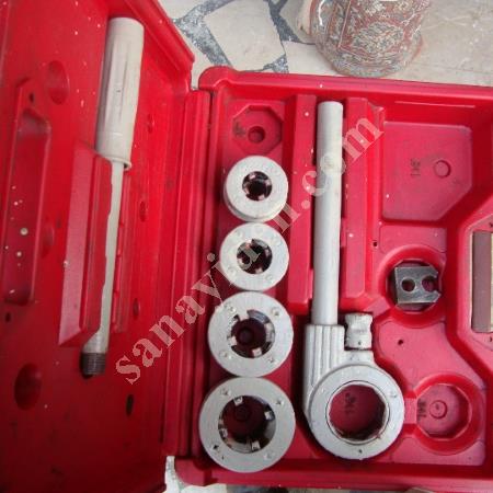 DİŞ ACMA MAKİNESİ BİR CEREKTEN BİRBUCUK PARMAĞA KADAR METAL BORULARA DİŞ ACAR, Hortum & Boru