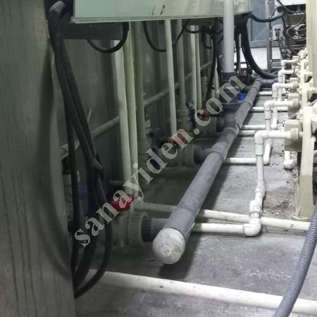 FULL INOX 316 ULTRASONİK YIKAMA HATTI | 6×400 L | KASKAD + BUBBLİNG | RO | KONVEYÖR, Makina