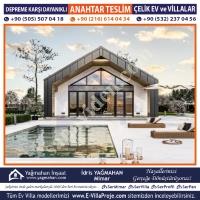 SERVİLLA ÇELİK EV VİLLA SİSTEMLERİ PROJE SUNUMU - KZN-1008, Yapı İnşaat