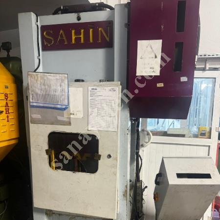 40 TON ŞAHİN MARKA LAMİNASYON PRESİ ÇALIŞIR DURUMDA TEK BİYELLİ PRES, Eksantrik Pres