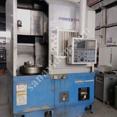 TÜRKİYEDEN HEMEN TESLİMDİR  CNC DİK TORNA  0536 709 41 57, Makina