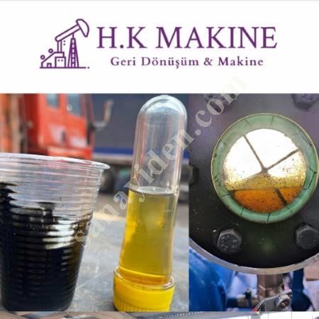 BİYODİZEL TESİSİ, Geri Dönüşüm Makineleri