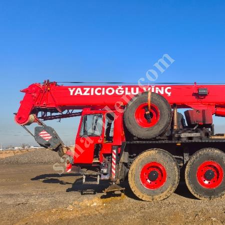 FROM MOBILE CRANE TO BASKET PLATFORM - YAZICIOGLU CRANE FOR SAFE LIFTING, Machine