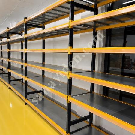 İMALATTAN DEPO RAF SİSTEMLERİ DEPOLAMA RAFI HAFİF RACK GEÇMELİ RAF, Shelving Systems