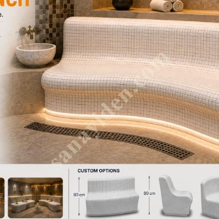 **STEAM ROOM BENCH PRODUCERS İN TURKEY EPS, Yapı İnşaat