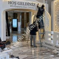 EPS KARŞILAMA ALANI DEKORU ÖZEL TASARIM ÜRETİM,