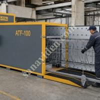 MT MAKİNA ATF-100 ASKI TEMİZLEME FIRINI – ENDÜSTRİYEL BOYA VE KAPLAMA HATLARI İÇİN VERİMLİ ÇÖZÜM,