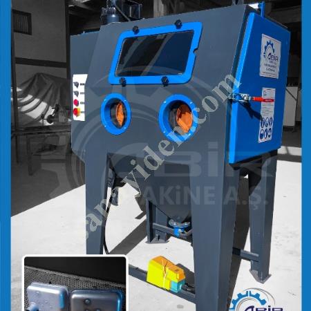 VAKUMLU MANUEL / KABİNLİ KUMLAMA MAKİNESİ – HASSAS YÜZEY & KALIP SANAYİ-ABİR MAKİNE A.Ş., Makina