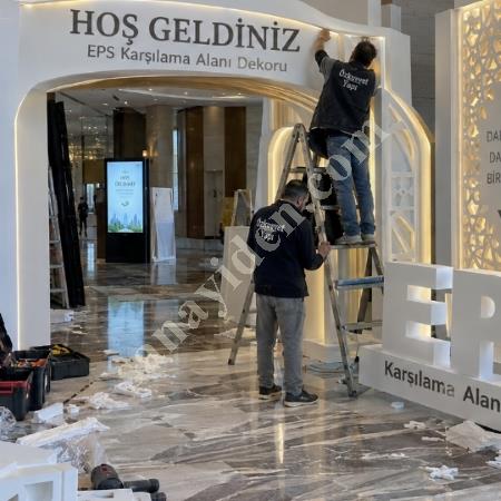 EPS KARŞILAMA ALANI DEKORU ÖZEL TASARIM ÜRETİM, Yapı İnşaat