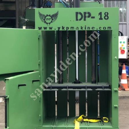 YKP MAKİNE DP-18 M BALYA PRES MAKİNESİ, Makina