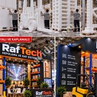 TÜYAP DEPOLAMA VE RAF SİSTEMLERİ FUAR STANDI,