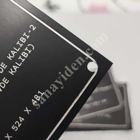 DELIKLI ALÜMINYUM ETIKET LAZER MARKALAMA.ESENYURT, BEYLIKDÜZÜ, MANISA, TEKIRDAĞ, ÇORLU VE TÜRKIYE GENELINE HIZLI ÜRETIM., Advertising & Promotion