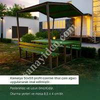KAMELYA ,DIŞ MEKAN OTURMA GRUBU ,FABRİKA APARTMAN İÇİN BİREBİR 8 KİŞİLİK, Diğer