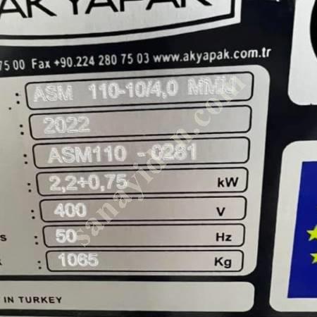 1050X4 MM AKYAPAK SİLİNDİR MAKİNESİ, Silindir Makinesi