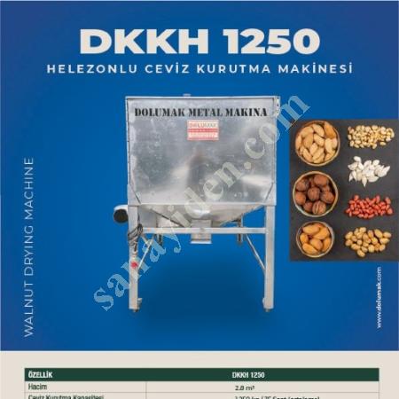 DOLUMAK 1250 KG.LIK CEVİZ KURUTMA MAKİNASI 2,8M3  220V 380V, Tarım & Gıda