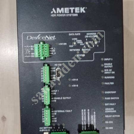 AMETEK HDR POWER SYSTEM MP1-400-45 SCR CONTROLLER, Elektronik Sistemler