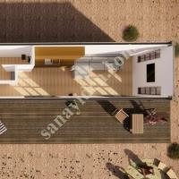 YAŞAM KONTEYNER - 40 HC LIMAN YÜK KONTEYNER EV, Container House Prices With Roof - Prefabricated Buildings - Container