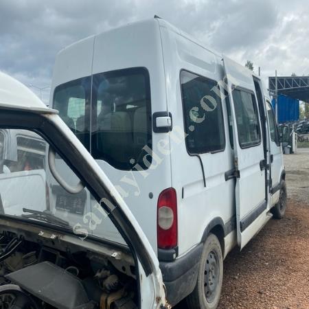 SAMSUN USTAŞ AUTOMOTIVE SCRAP CERTIFIED RENAULT MASTER, Damaged Vehicles