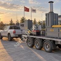 MT MAKİNA YFM-100R ENDÜSTRİYEL KAPASİTELİ RÖMORKLU YAKMA FIRINI (100 KG), Geri Dönüşüm Makineleri