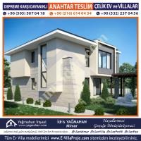 SERVİLLA ÇELİK EV VİLLA SİSTEMLERİ PROJE SUNUMU 98 MODELİ, Yapı İnşaat