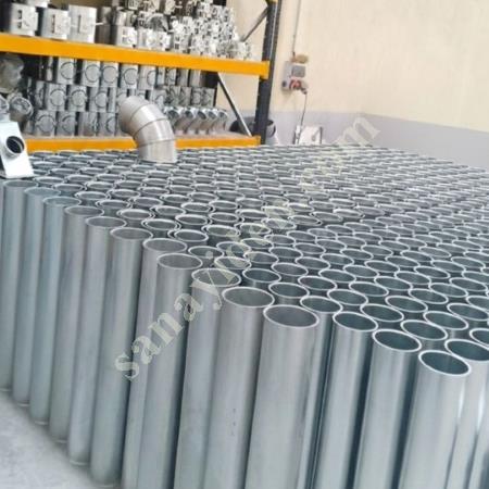 AKIŞ BORUSU -  GALVANİZ AKIŞ BORUSU - BOYALI AKIŞ BORUSU, Toz Toplama - Emme Makineleri