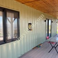 KONTEYNER EV 30 M2 ANAHTAR TESLIM - 40 HC / 20 DC / TAŞINABILIR MODIFIYE KONTEYNER EV, Container House Prices With Roof - Prefabricated Buildings - Container