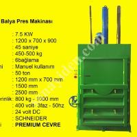 DİKEY BALYA PRES MAKİNASI PREDP 50 - KARTON VE PLASTİK ATIKLAR, Makina