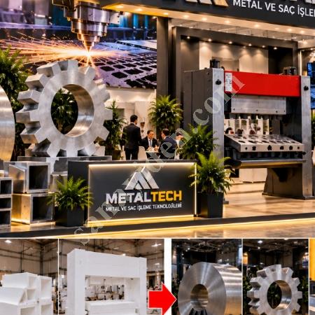 TÜYAP METAL VE SAC İŞLEME FUAR STANDI TASARIMI, Yapı İnşaat
