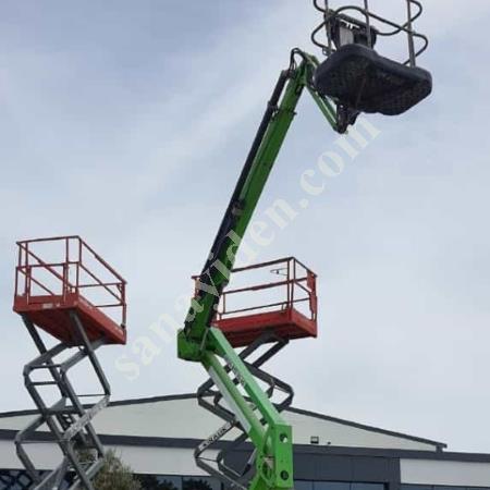 KİRALIK MANLİFT MAKASLI PLATFORM ÖRÜMCEK EKLEMLİ PLATFORM, İş Makineleri