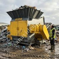 MT MAKİNA CROTAX-160 AĞIR SANAYİ TEK ŞAFTLI PARÇALAYICI (1600MM), Geri Dönüşüm Makineleri