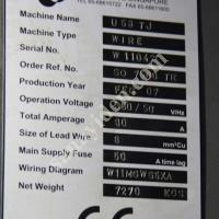 2007 MODEL SINGAPORE MADE WIRE EROSION LINE,