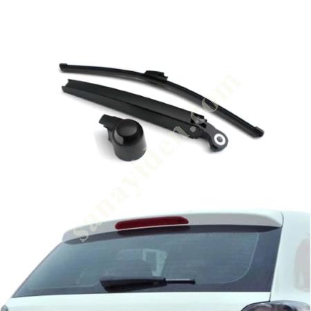 OEM POLO 2002-2009 REAR WIPER SET (ARM-COVER-RUBBER),