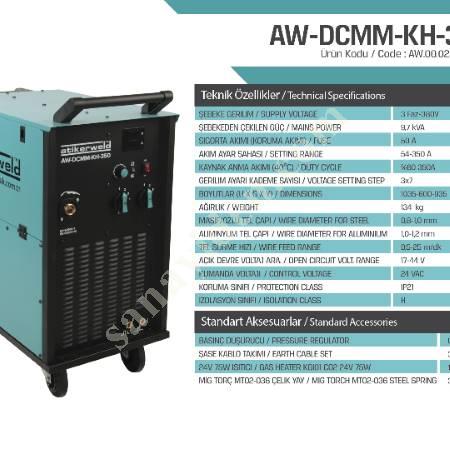 350 AMP MIG MAG GAZ ALTI KAYNAK MAKİNESİ, Makina