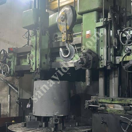 TOS DİK TORNA  2 ADET  AYNA ÇAPI 1600 ÇEVİRME ÇAPI 1800, Makina