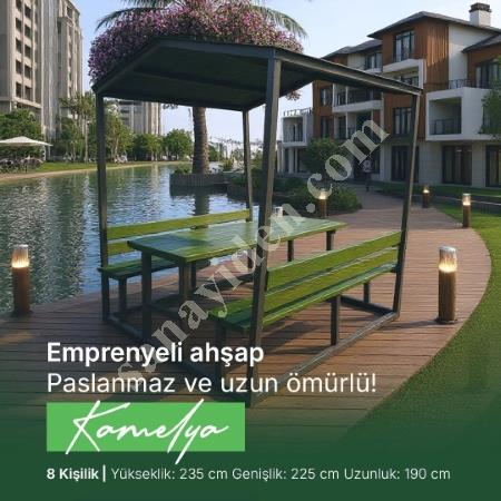 KAMELYA ,DIŞ MEKAN OTURMA GRUBU ,FABRİKA APARTMAN İÇİN BİREBİR 8 KİŞİLİK, Diğer