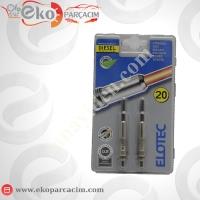 ELOTEC CİTROEN BERLİNGO SAXO XSARA 1.5 1.9 DİZEL KIZDIRMA BUJİSİ,